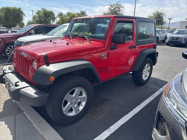 used 2015 Jeep Wrangler car, priced at $16,977