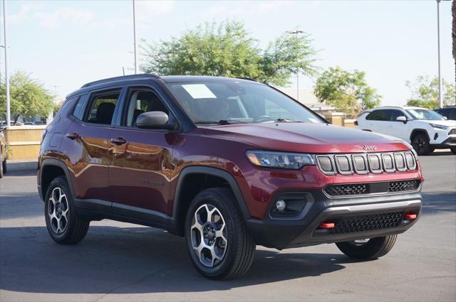 used 2022 Jeep Compass car, priced at $24,777