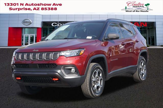 used 2022 Jeep Compass car, priced at $24,777