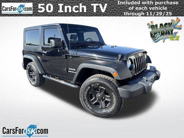 used 2010 Jeep Wrangler car, priced at $11,300