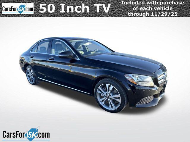 used 2017 Mercedes-Benz C-Class car, priced at $15,744