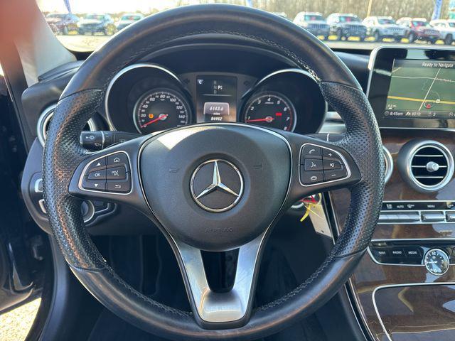 used 2017 Mercedes-Benz C-Class car, priced at $15,744