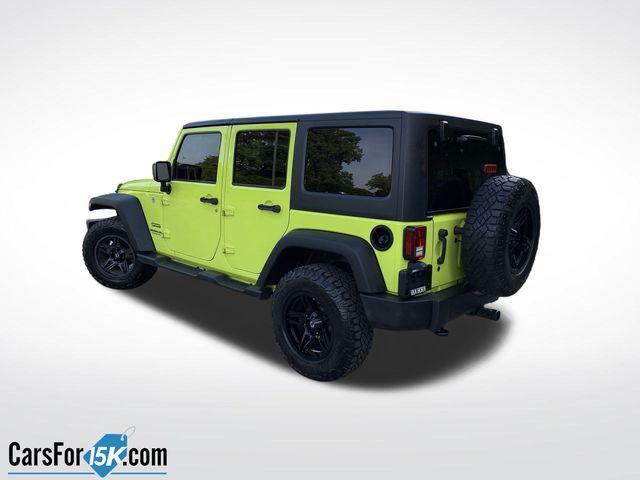 used 2017 Jeep Wrangler Unlimited car, priced at $16,949