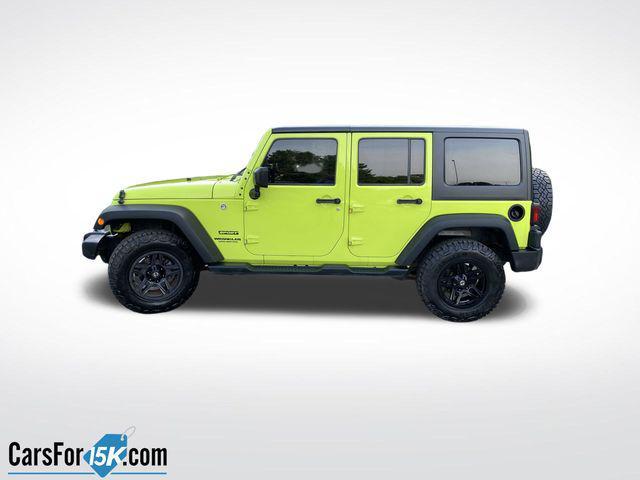 used 2017 Jeep Wrangler Unlimited car, priced at $16,949