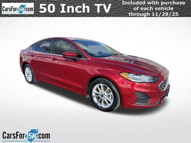 used 2020 Ford Fusion car, priced at $11,999