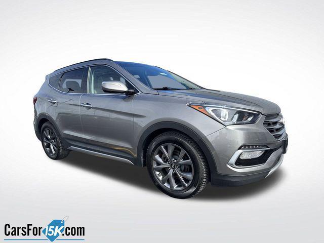 used 2018 Hyundai Santa Fe Sport car, priced at $15,000
