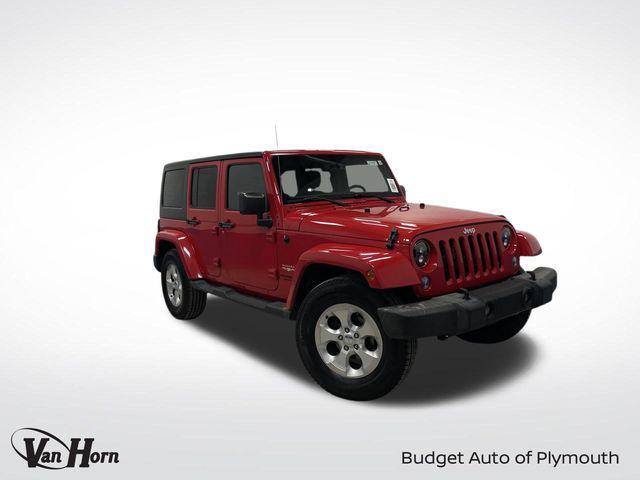 used 2015 Jeep Wrangler Unlimited car, priced at $16,999