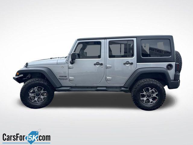 used 2014 Jeep Wrangler Unlimited car, priced at $15,483
