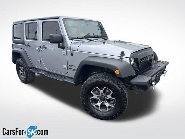 used 2014 Jeep Wrangler Unlimited car, priced at $15,483
