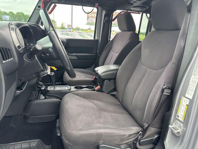 used 2014 Jeep Wrangler Unlimited car, priced at $15,483