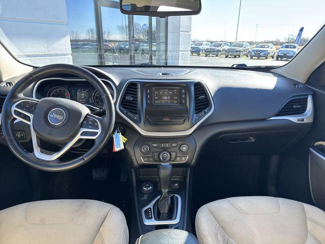 used 2017 Jeep Cherokee car, priced at $10,900