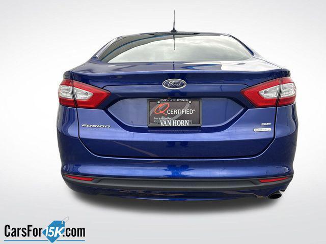 used 2015 Ford Fusion car, priced at $10,033