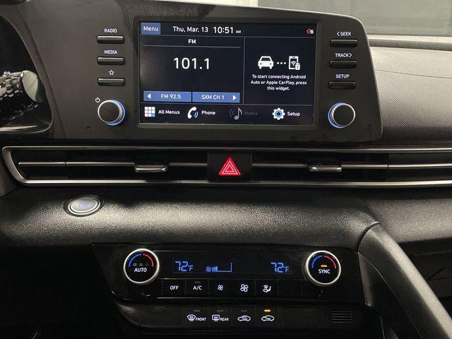 used 2021 Hyundai Elantra car, priced at $15,000