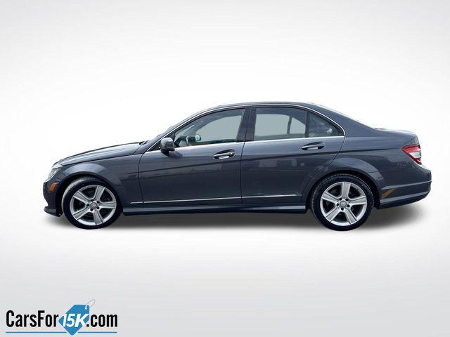 used 2011 Mercedes-Benz C-Class car, priced at $10,000