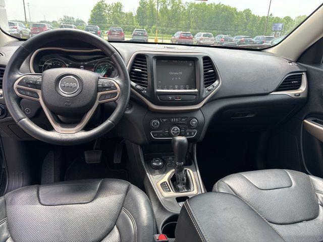 used 2017 Jeep Cherokee car, priced at $13,129