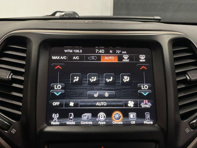 used 2017 Jeep Cherokee car, priced at $13,630