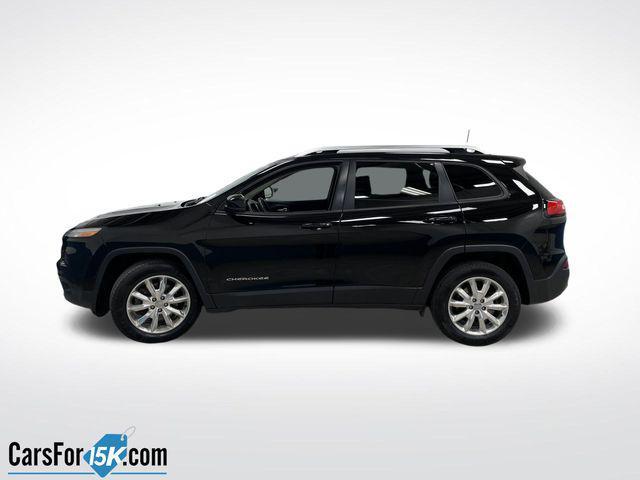 used 2017 Jeep Cherokee car, priced at $13,630