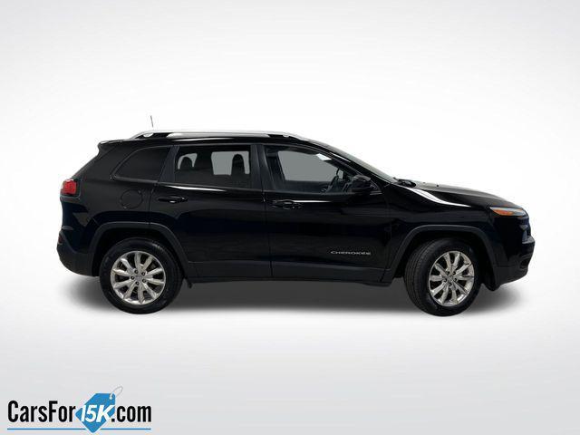 used 2017 Jeep Cherokee car, priced at $13,630