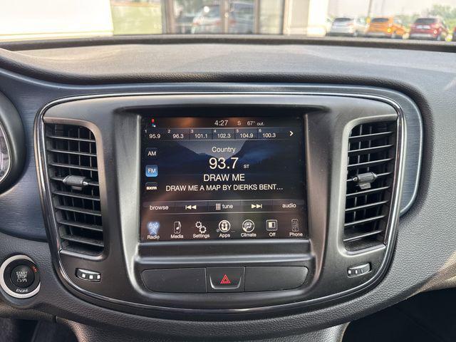 used 2016 Chrysler 200 car, priced at $13,500