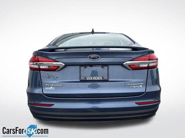 used 2019 Ford Fusion Hybrid car, priced at $14,499