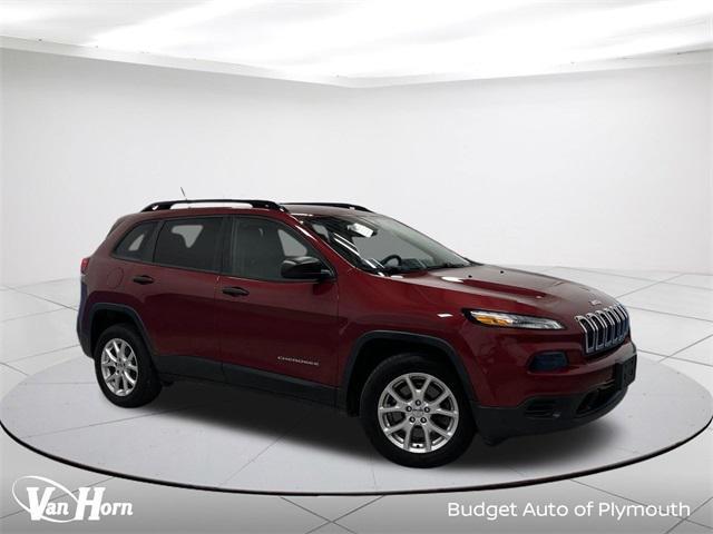 used 2017 Jeep Cherokee car, priced at $13,792