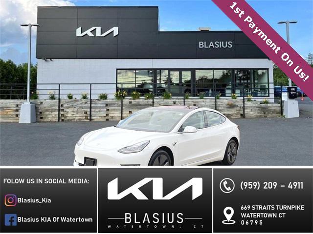 used 2019 Tesla Model 3 car, priced at $18,487