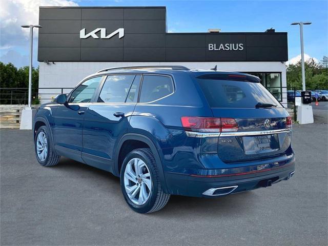 used 2021 Volkswagen Atlas car, priced at $25,706