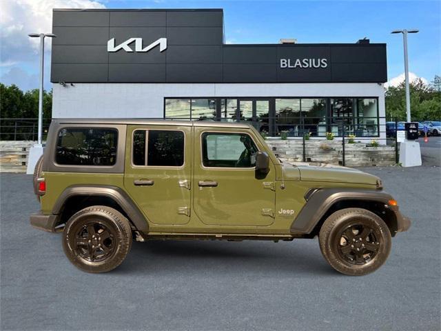 used 2021 Jeep Wrangler Unlimited car, priced at $27,925