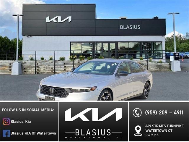 used 2023 Honda Accord Hybrid car, priced at $25,394