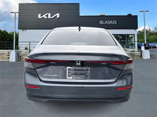 used 2024 Honda Accord car, priced at $23,940
