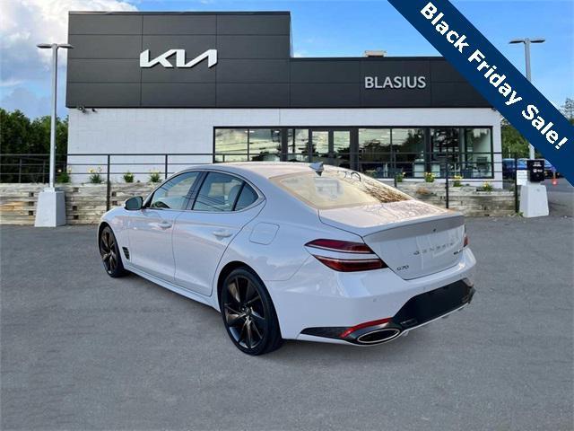 used 2022 Genesis G70 car, priced at $33,399