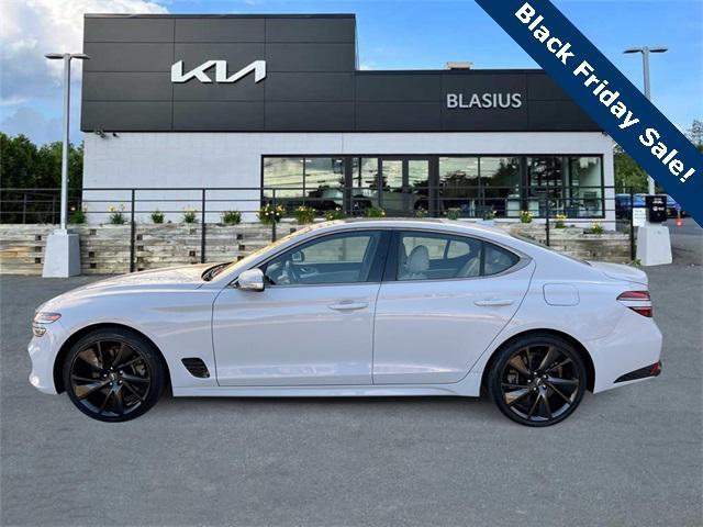 used 2022 Genesis G70 car, priced at $33,399