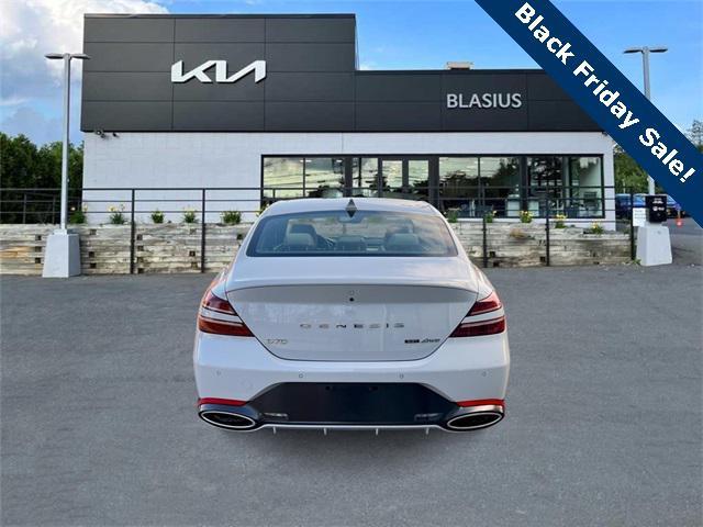 used 2022 Genesis G70 car, priced at $33,399