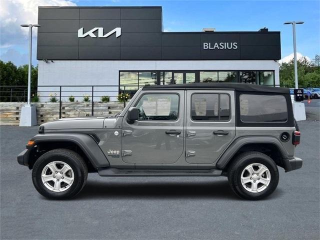 used 2021 Jeep Wrangler Unlimited car, priced at $31,998