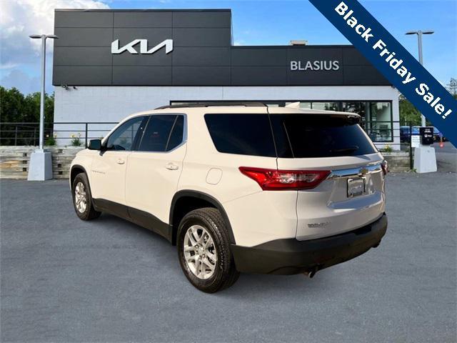 used 2021 Chevrolet Traverse car, priced at $26,989