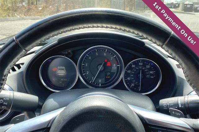 used 2021 Mazda MX-5 Miata RF car, priced at $23,649