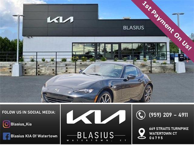 used 2021 Mazda MX-5 Miata RF car, priced at $23,649