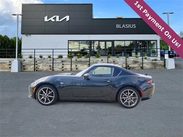 used 2021 Mazda MX-5 Miata RF car, priced at $23,649