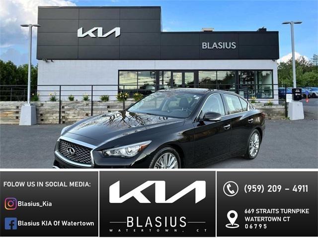 used 2021 INFINITI Q50 car, priced at $26,289