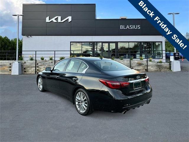 used 2021 INFINITI Q50 car, priced at $26,789