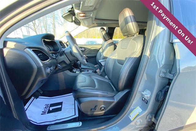 used 2021 Jeep Cherokee car, priced at $23,477