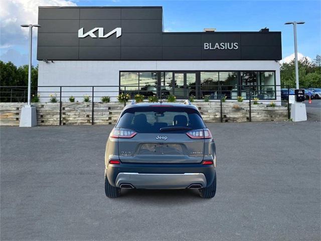 used 2021 Jeep Cherokee car, priced at $24,987