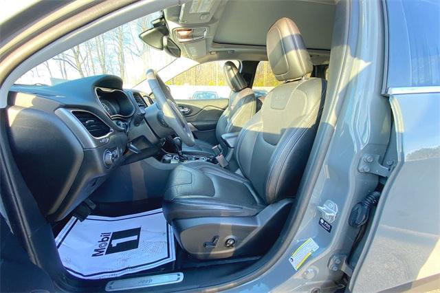 used 2021 Jeep Cherokee car, priced at $24,987