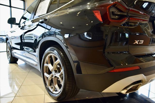 used 2022 BMW X3 car, priced at $37,990