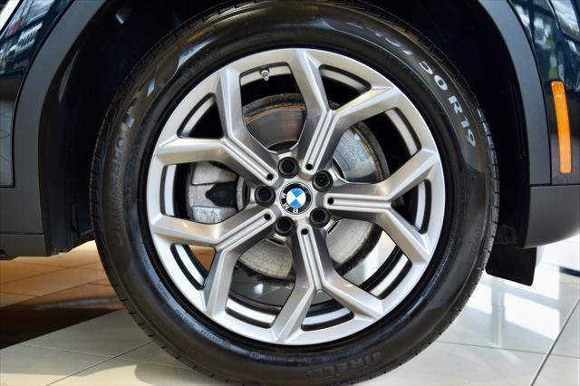 used 2022 BMW X3 car, priced at $37,990