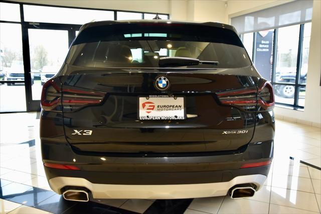 used 2022 BMW X3 car, priced at $37,990