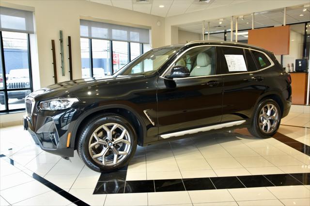 used 2022 BMW X3 car, priced at $37,990