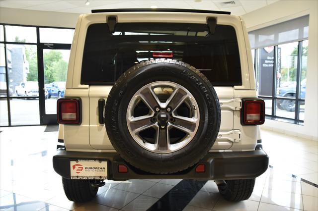 used 2021 Jeep Wrangler Unlimited car, priced at $34,990