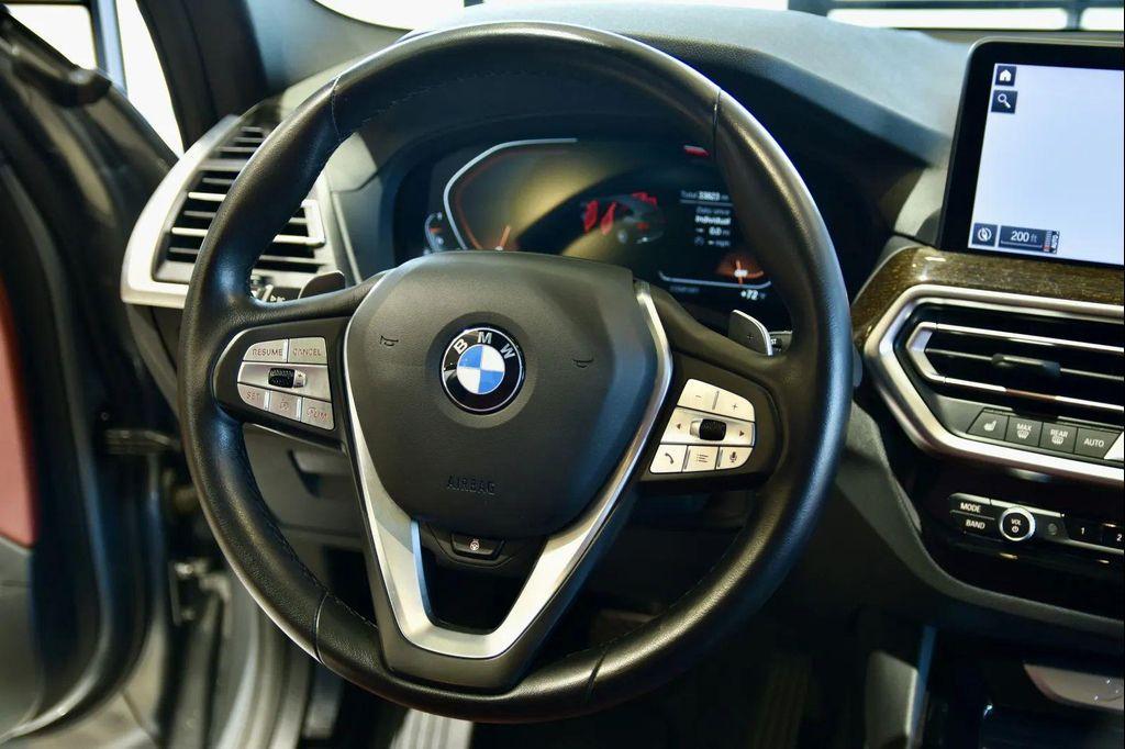used 2023 BMW X3 car, priced at $38,990