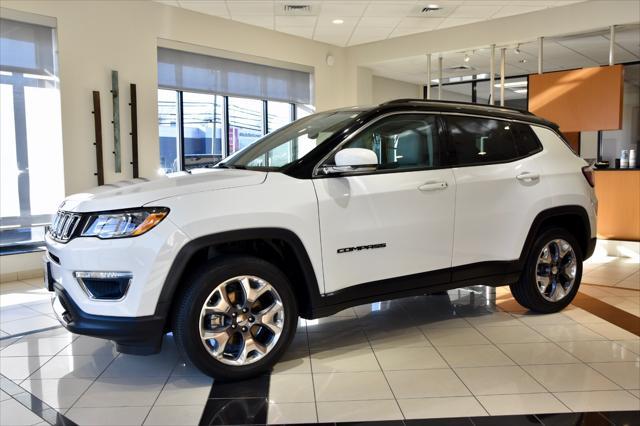 used 2021 Jeep Compass car, priced at $23,990